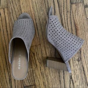 Madden Girl Heeled Mules